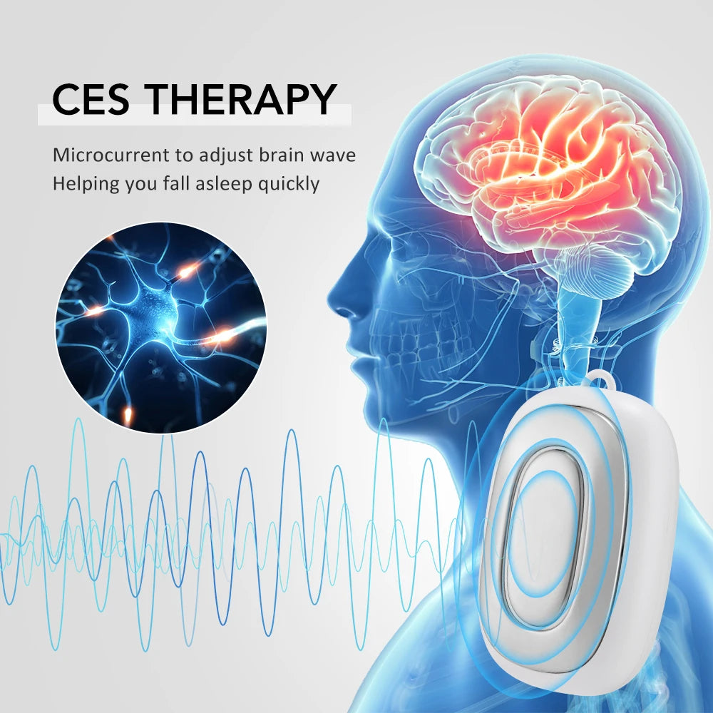 Portable CES Sleep Aid and Anxiety Relief Device