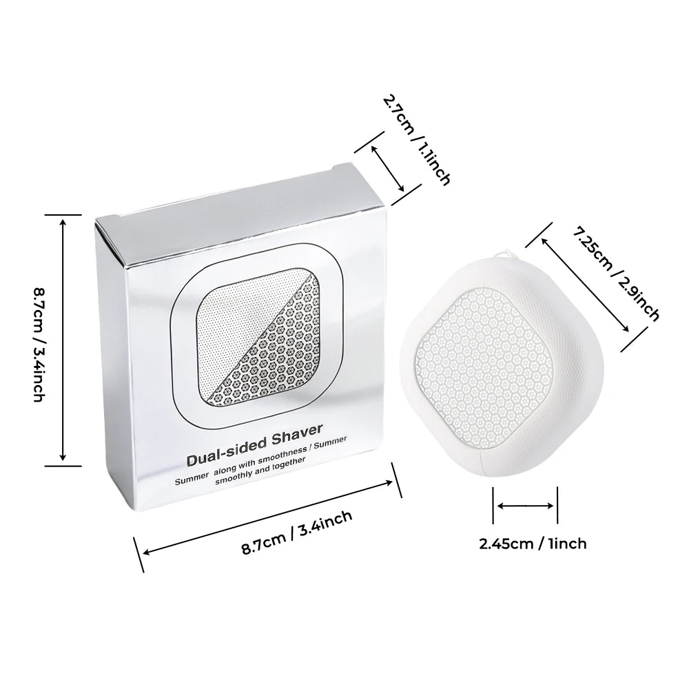 Painless Nano Glass Hair Remover and Exfoliator