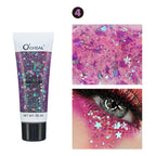 Waterproof Face and Body Glitter Sequin Gel