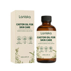 Cold Pressed Castor Oil for Skin Hydration and Body Massage