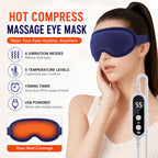 Heated Vibrating Eye Massager for Stress Relief