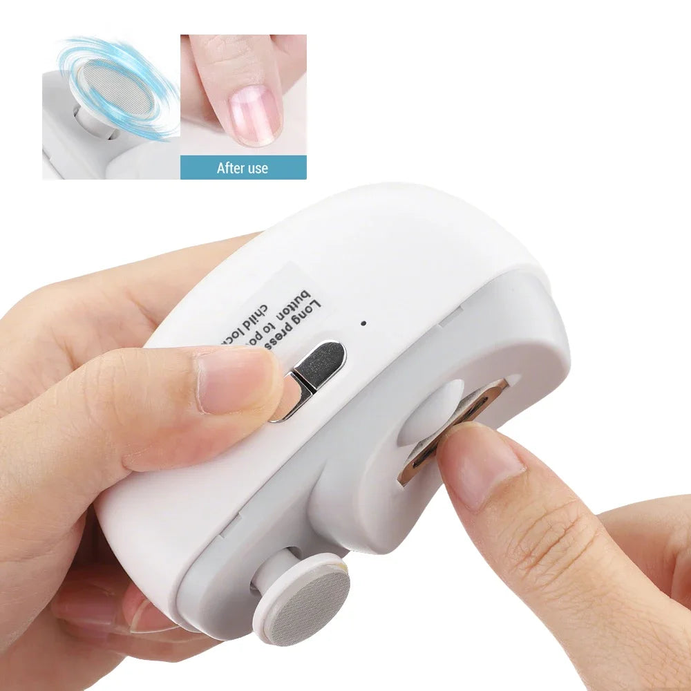 Electric Automatic Safety Nail Clipper and Trimmer - 1