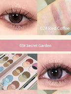 18-Color Vibrant Shimmer Eyeshadow Palette