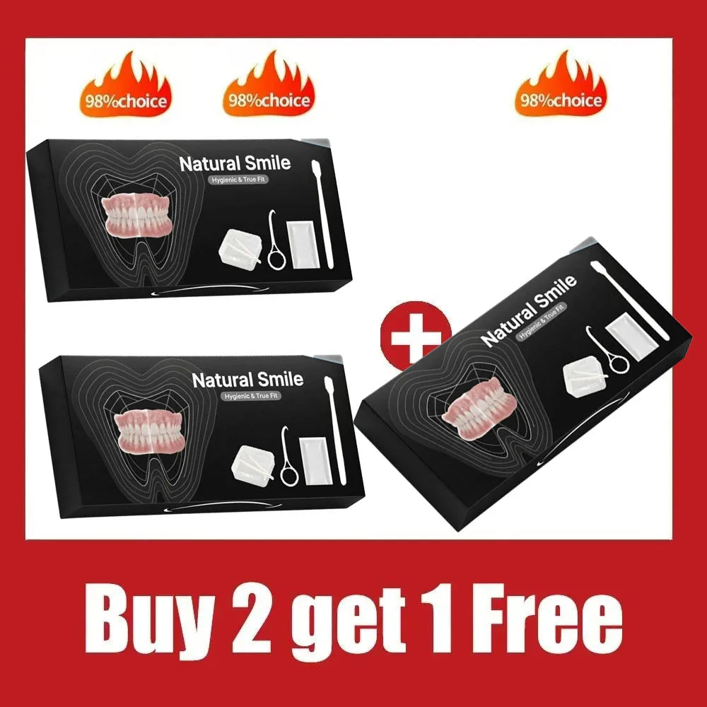 Comfort Fit Denture Set for Natural Smile
