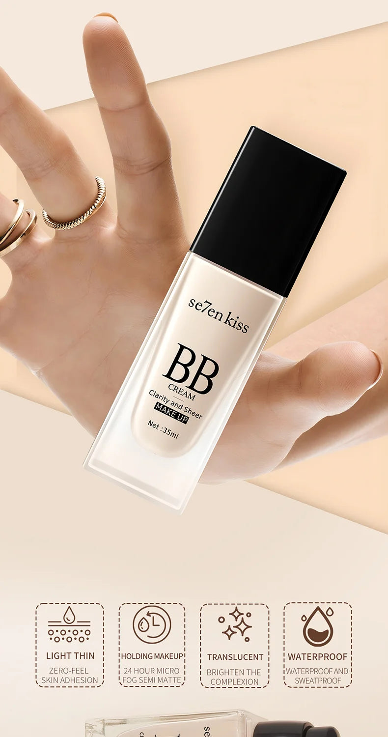 Long-Lasting Waterproof BB Cream Foundation