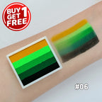 UV Glow-in-the-Dark Rainbow Face and Body Paint Set