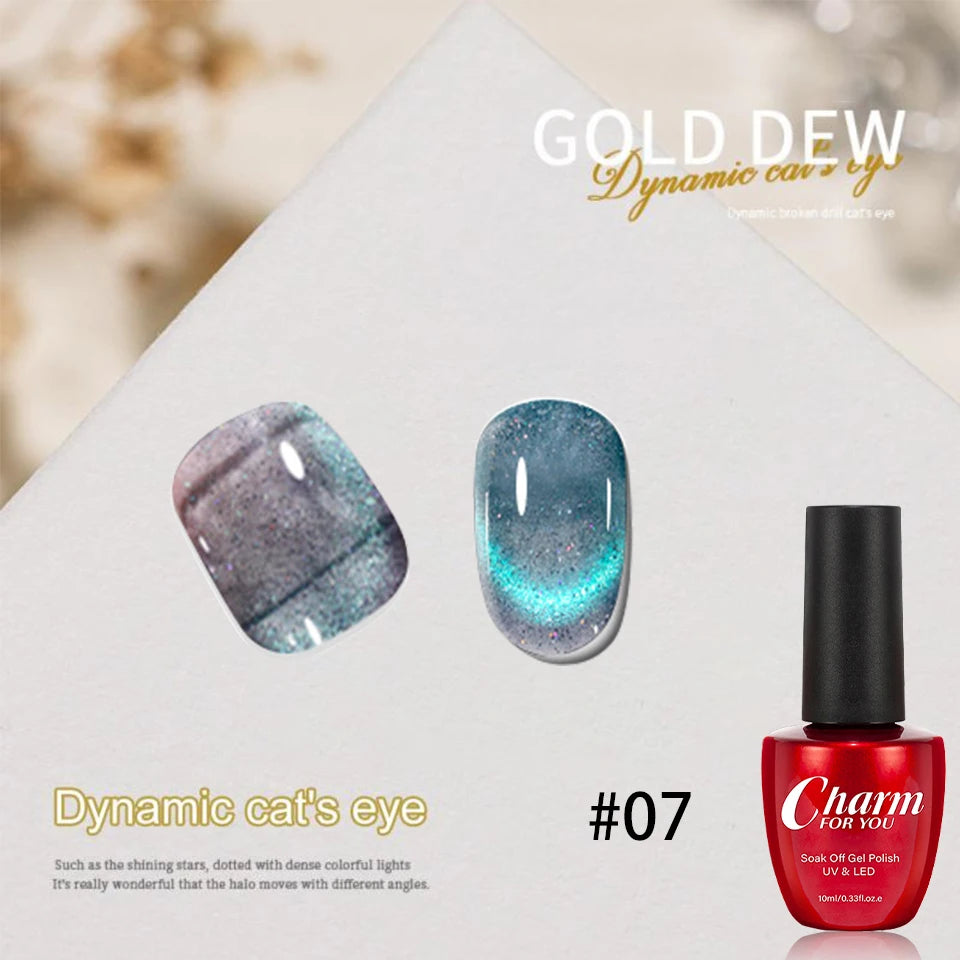 9D Galaxy Effect Magnetic Cat Eye Gel Nail Polish