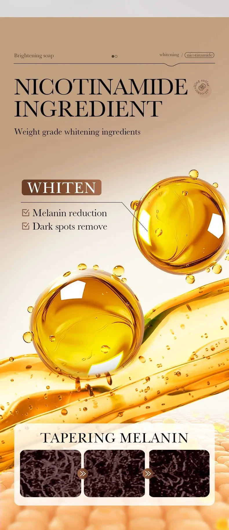 Brightening Niacinamide & Arbutin Handmade Soap for Even Skin Tone