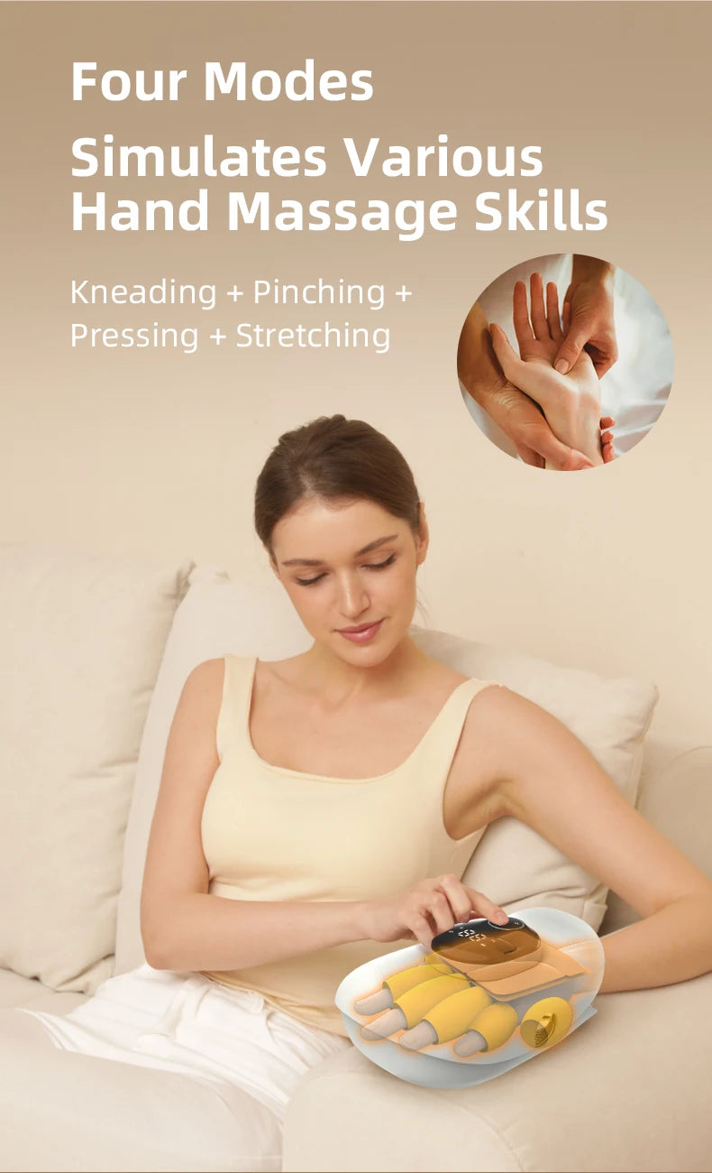 Electric Hand and Finger Compression Massager
