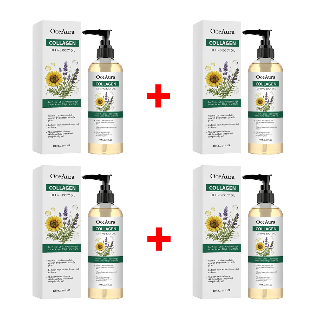 Collagen Nourishing Body Oil for Smooth Hydrated Skin