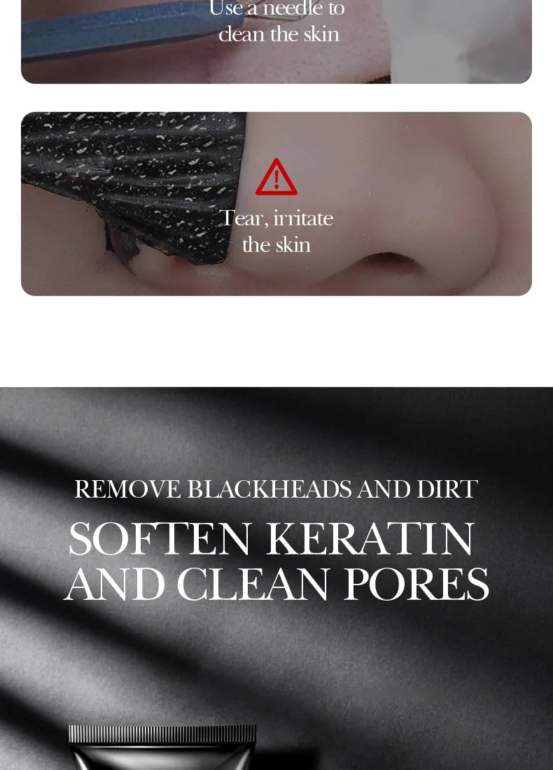 Bamboo Charcoal Black Peel-Off Pore Cleansing Mask - 10