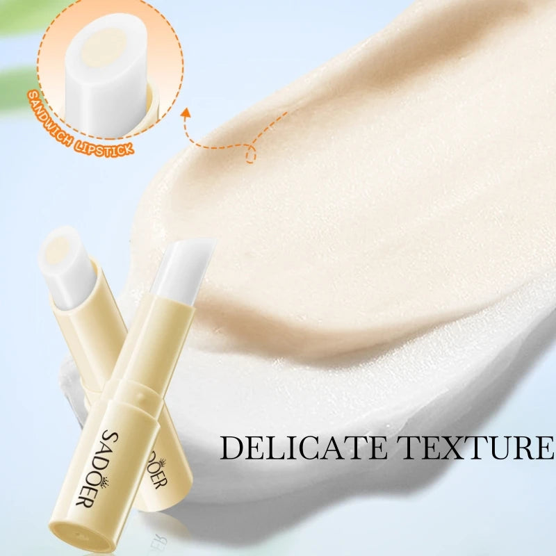 Color-Changing Orange Moisturizing Lip Balm