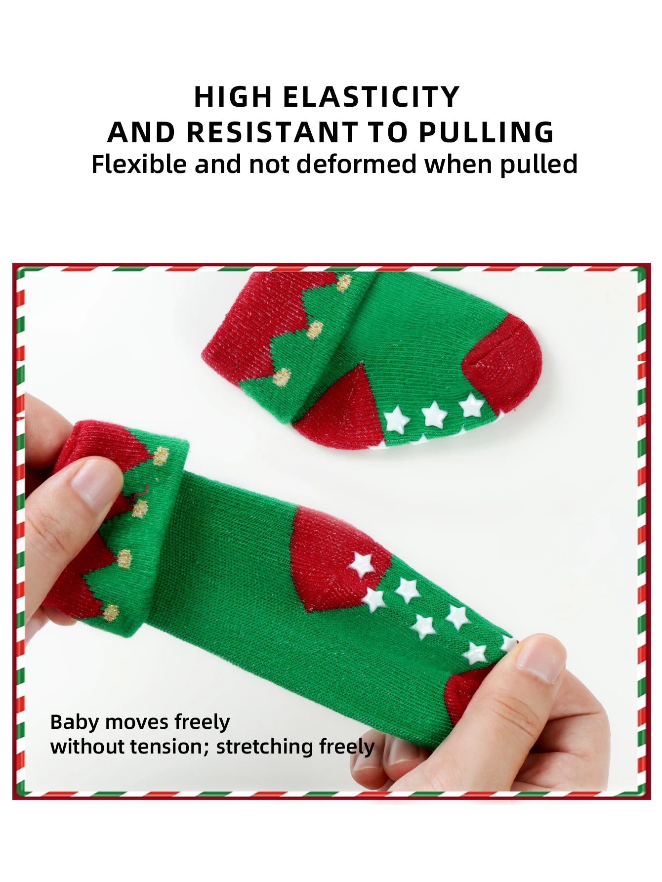 Cozy Christmas Non-Slip Baby Socks - 13