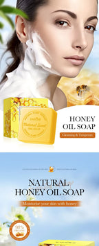 Honey Essential Oil Cleansing Soap Bar Set