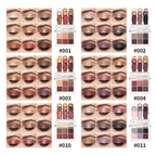 9-Color Professional Eyeshadow Palette for Daily and Party Looks