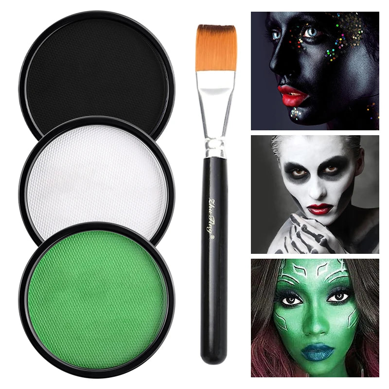 Professional Water-Based Face and Body Paint Set