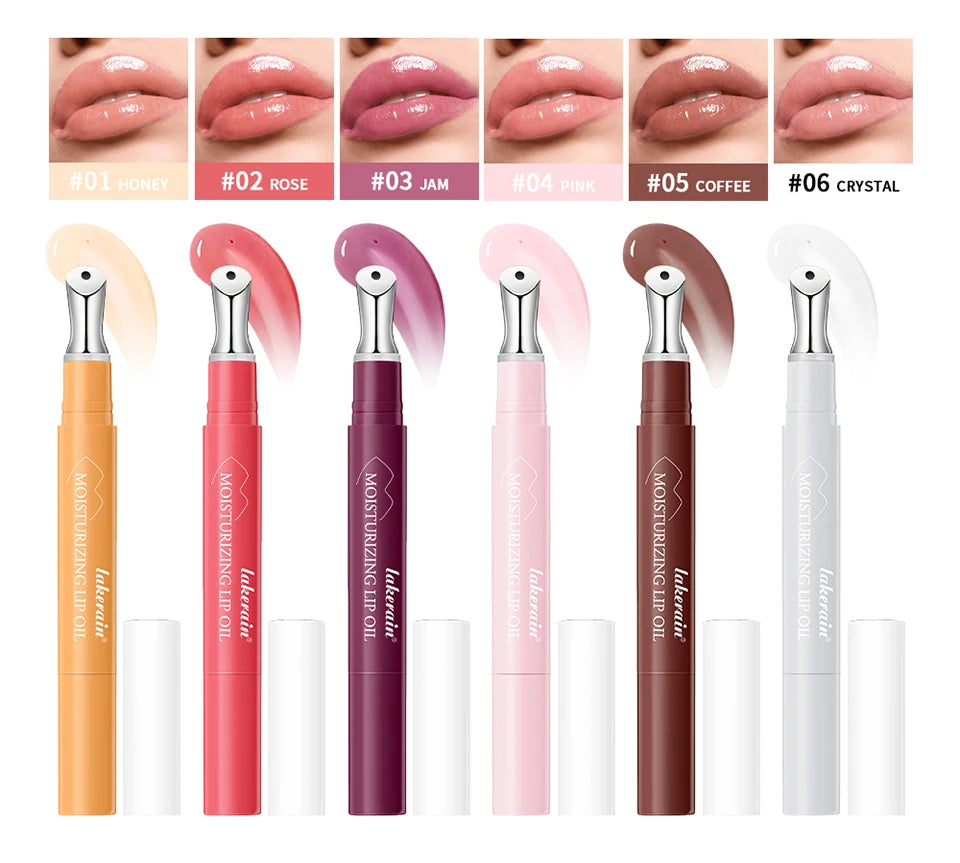 Hydrating Lip Oil Serum for Smooth Plump Lips - 8