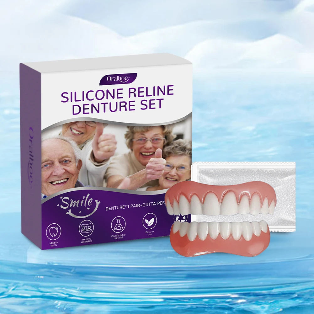 Comfort Fit Silicone Denture Reline Kit - 4