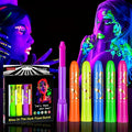 UV Neon Glow-in-the-Dark Face and Body Paint Kit
