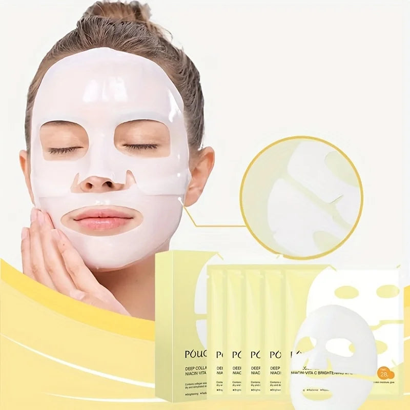 Collagen and Vitamin C Brightening Face Mask