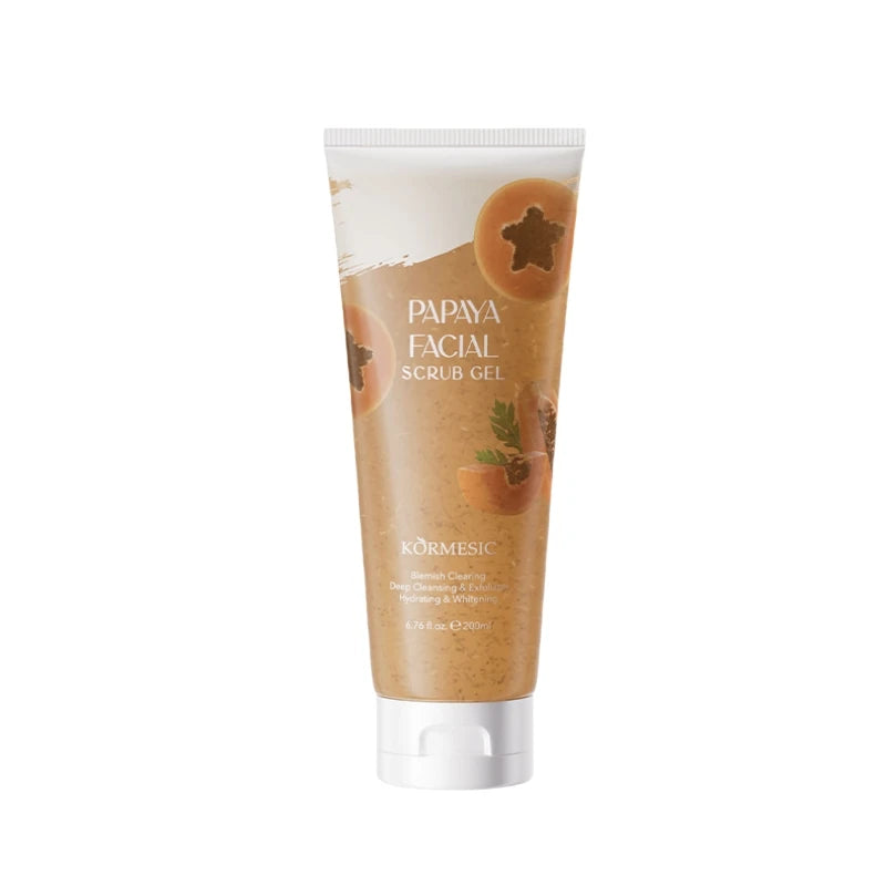Gentle Exfoliating Facial Scrub Gel for Smooth Radiant Skin - 19