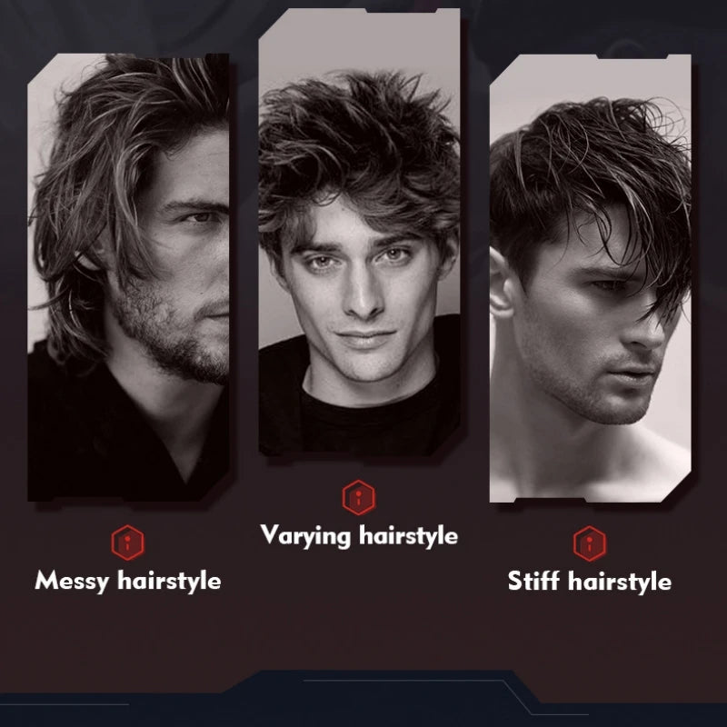 Strong Hold Men's Retro Hair Styling Wax