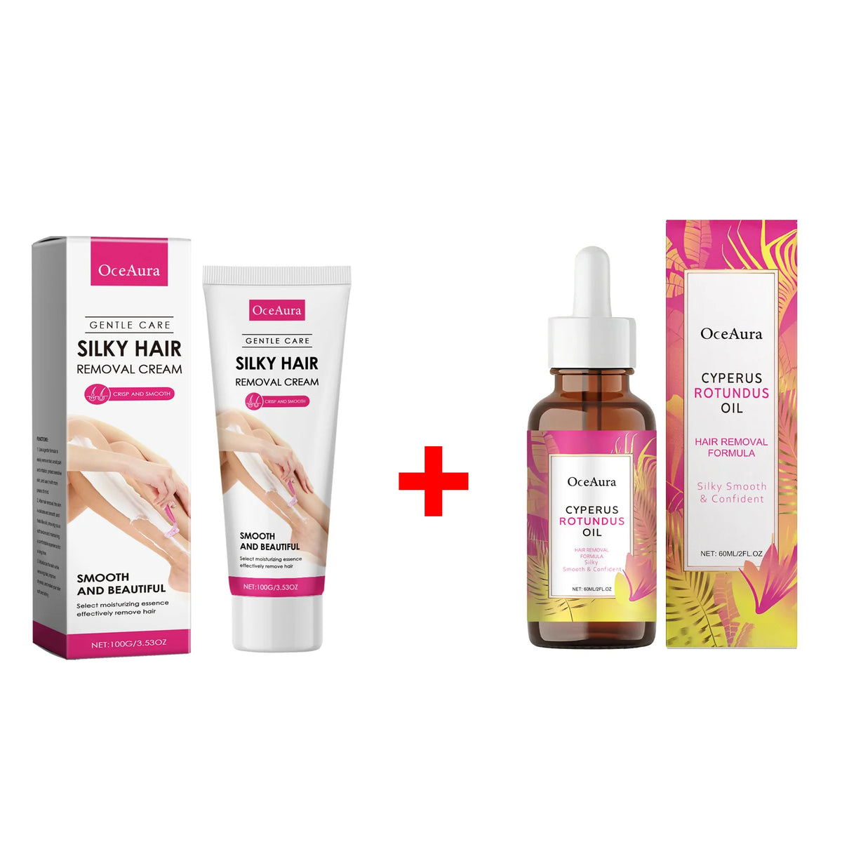 Painless Gentle Hair Removal Cream for Sensitive Skin