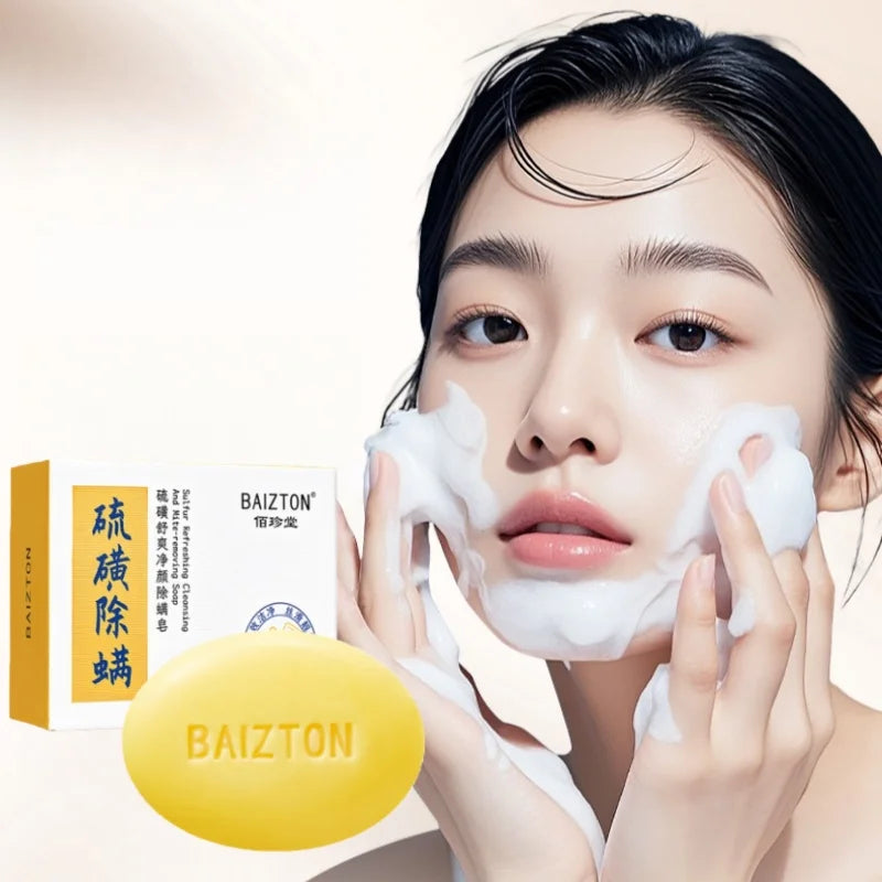 Sulfur Deep Cleansing Soap for Oil Control and Clear Skin - 1