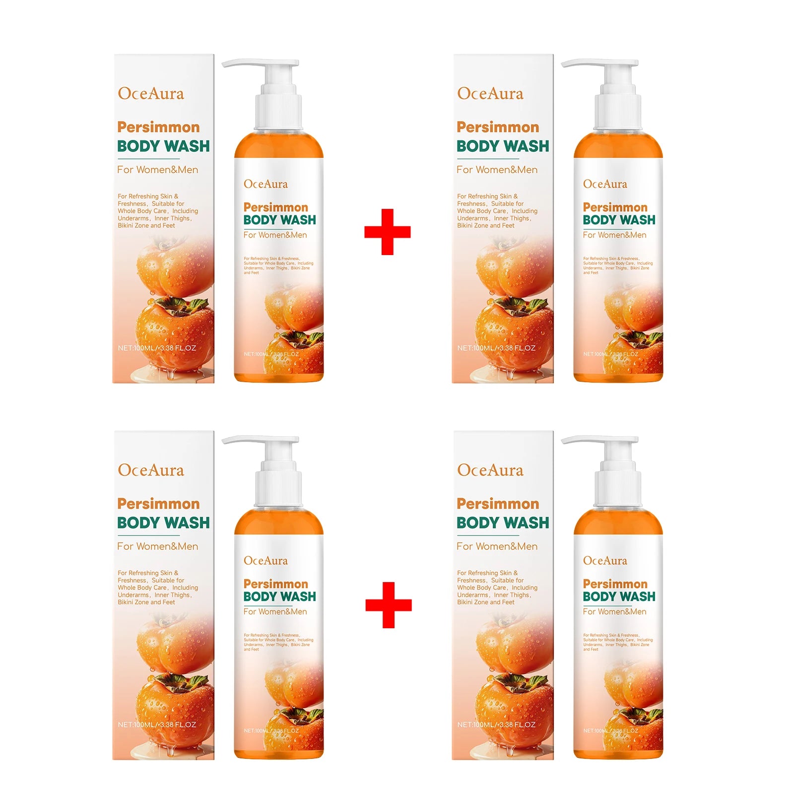 Persimmon Odor Eliminating Body Wash - 14