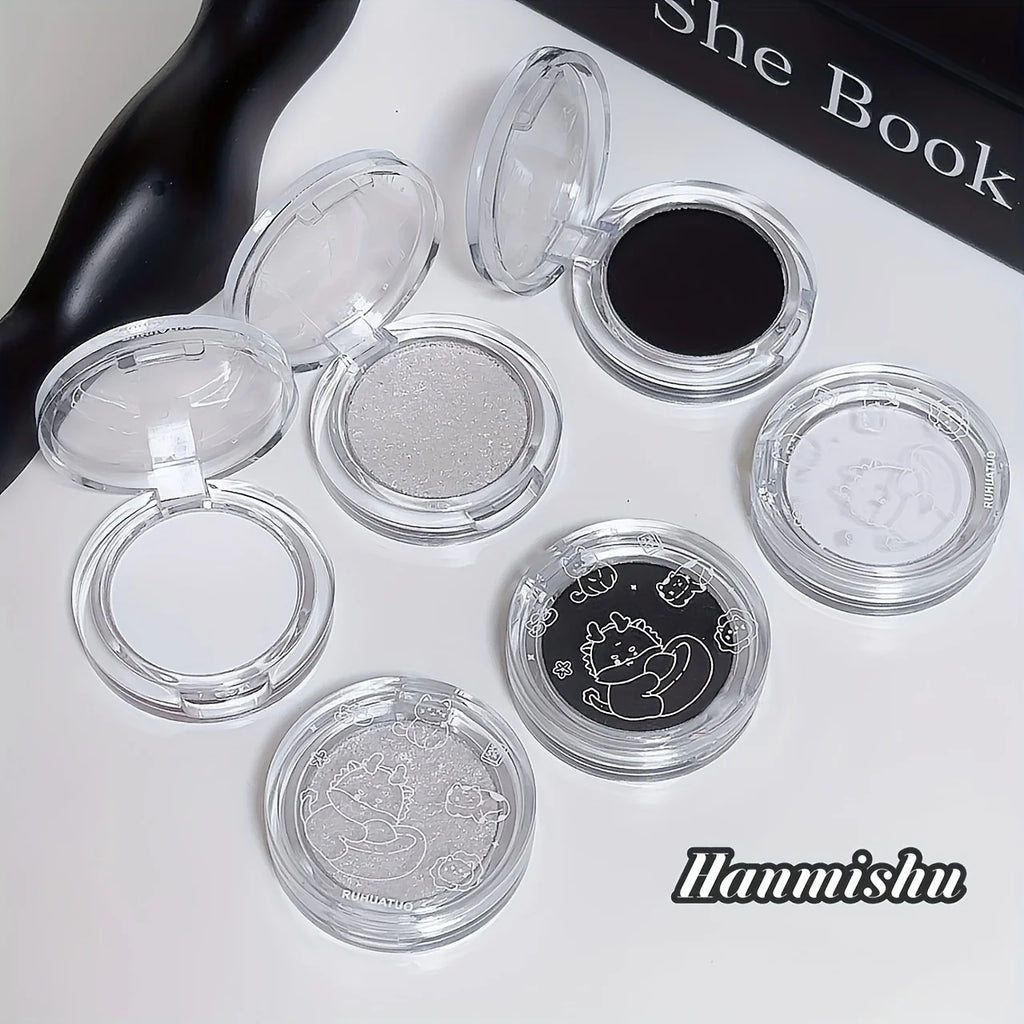 Monochrome Shimmer Eyeshadow for Radiant Eye Makeup