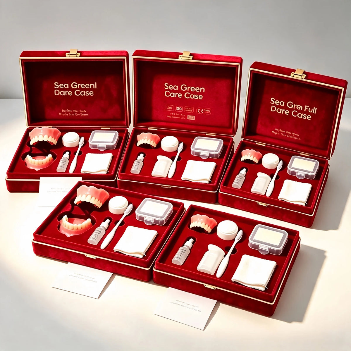 Full Mouth Denture Care and Travel Storage Set