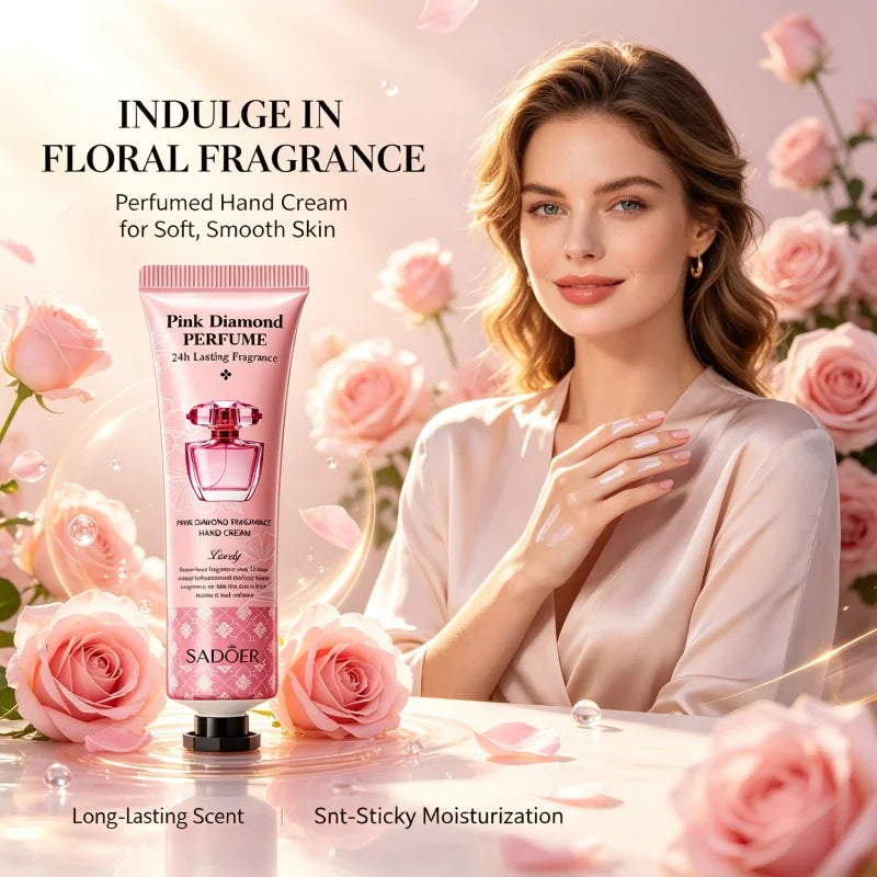 Pink Diamond Perfume Moisturizing Hand Cream