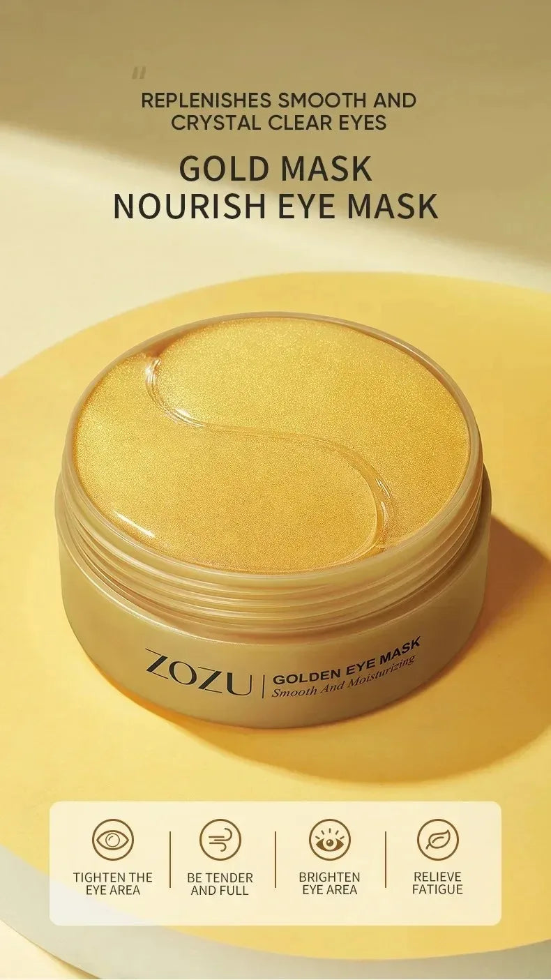 Gold Collagen & Avocado Under Eye Mask Patches