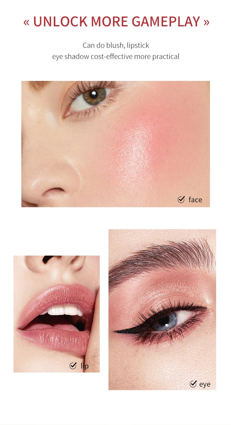 3-in-1 Tinted Moisturizing Blush and Lip Stick