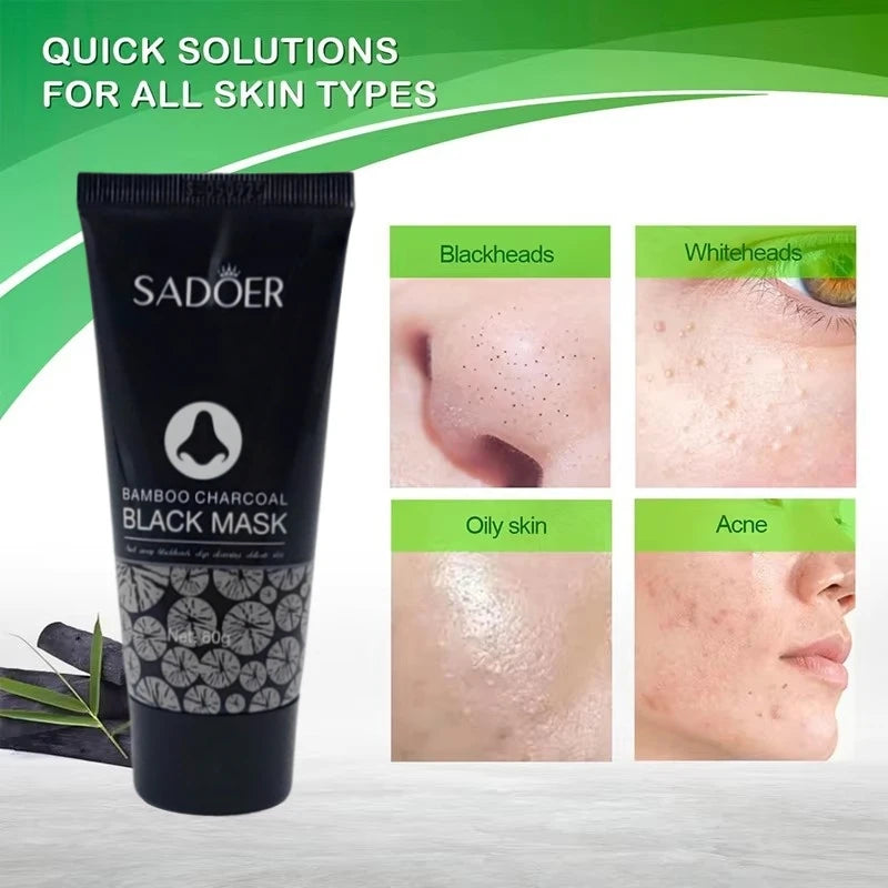 Bamboo Charcoal Deep Cleansing Peel-Off Face Mask