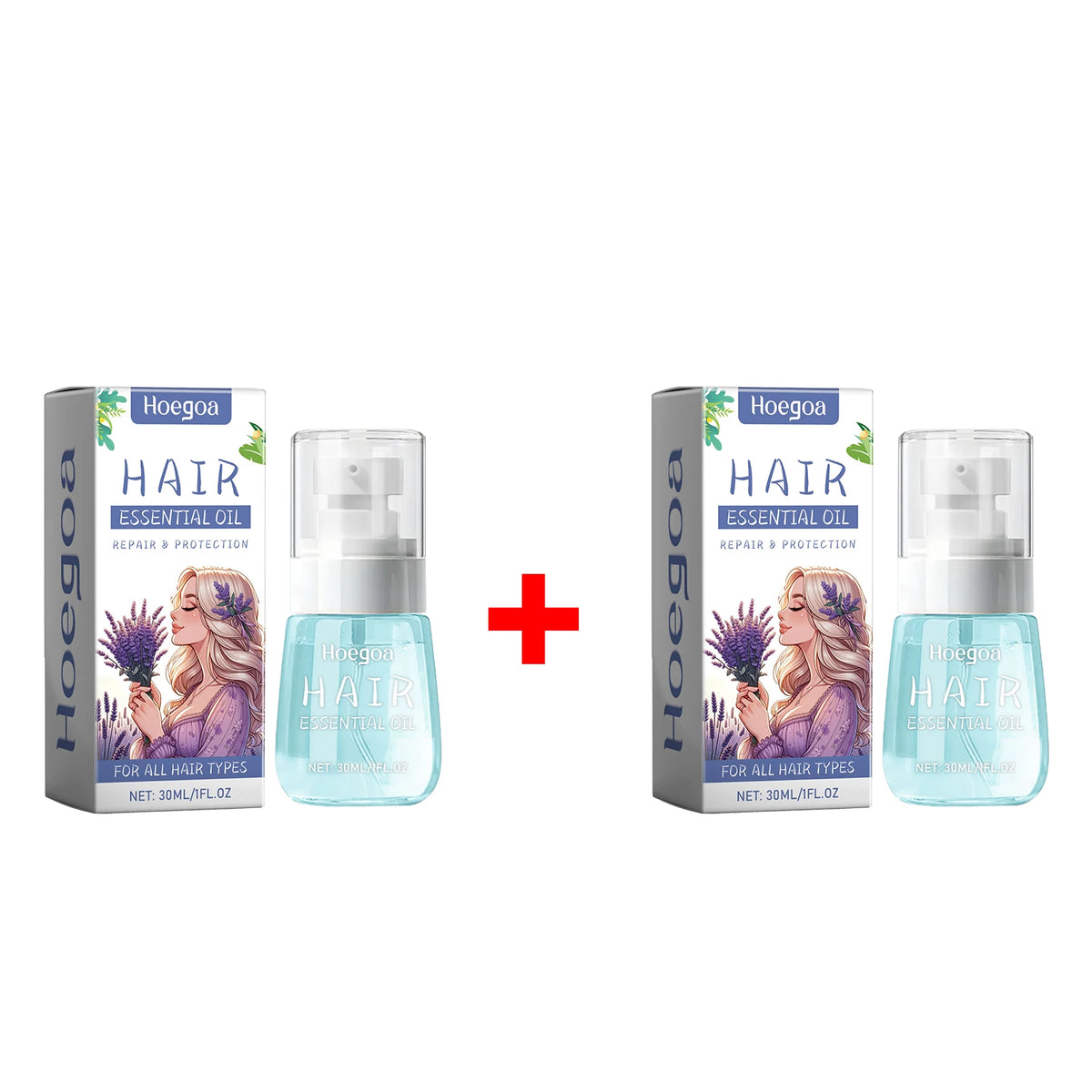 Lavender Hair Repair and Frizz Control Oil
