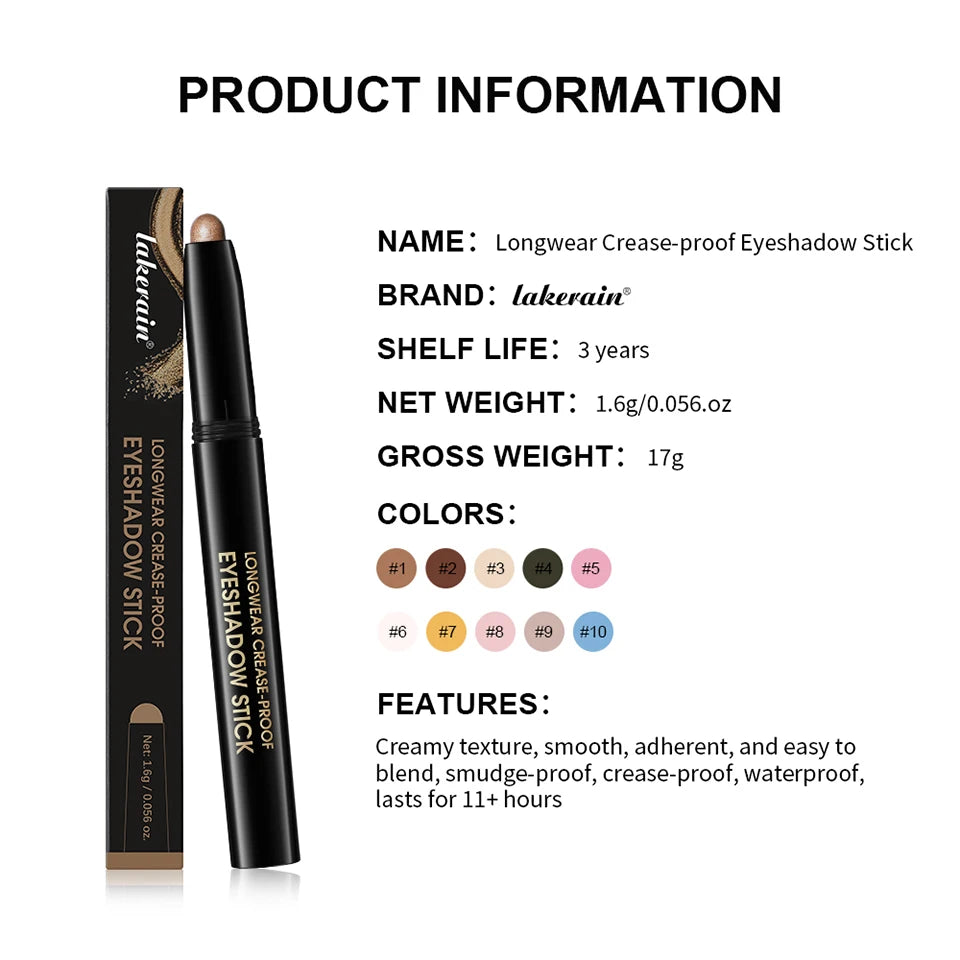 Longwear Waterproof Eyeshadow Pencil Stick - 16