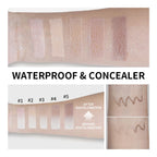 Color-Adapting Foundation Stick with Built-in Brush