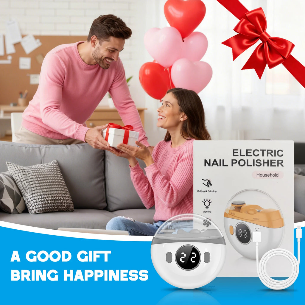 Automatic Electric Nail Trimmer with LED Light