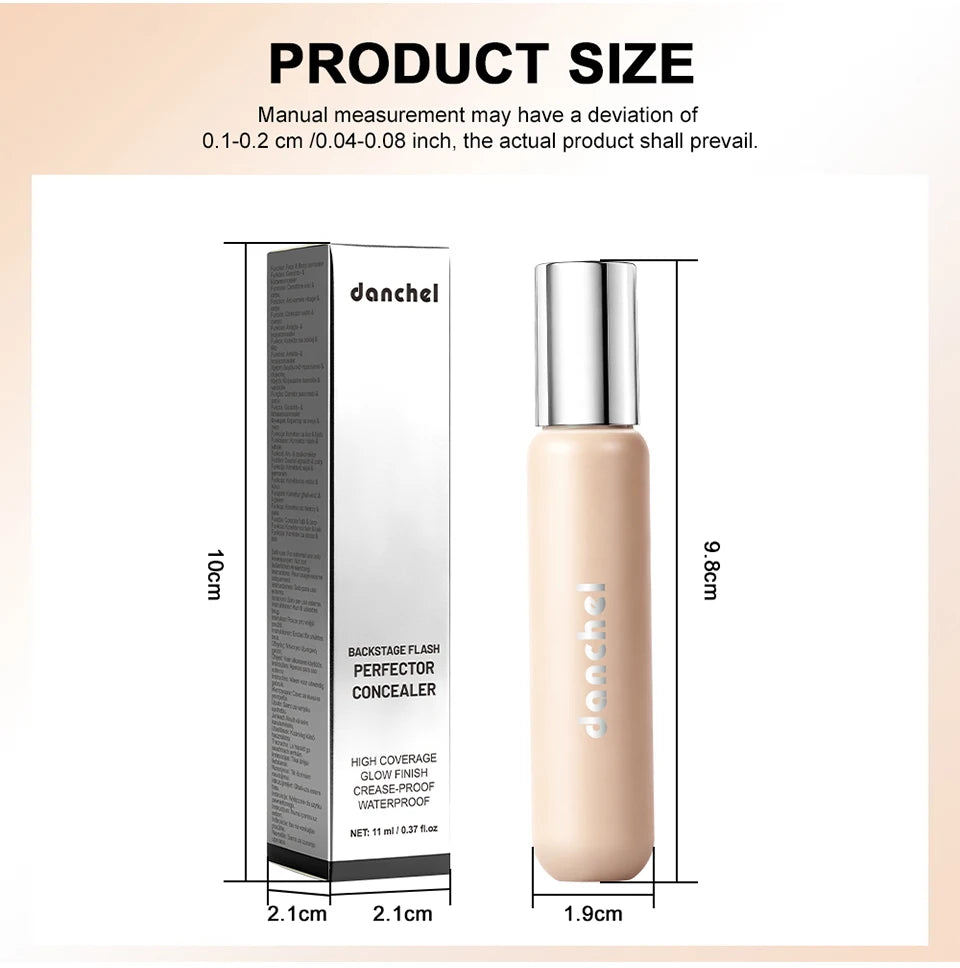 Full Coverage Waterproof Liquid Concealer for Face and Body - 16