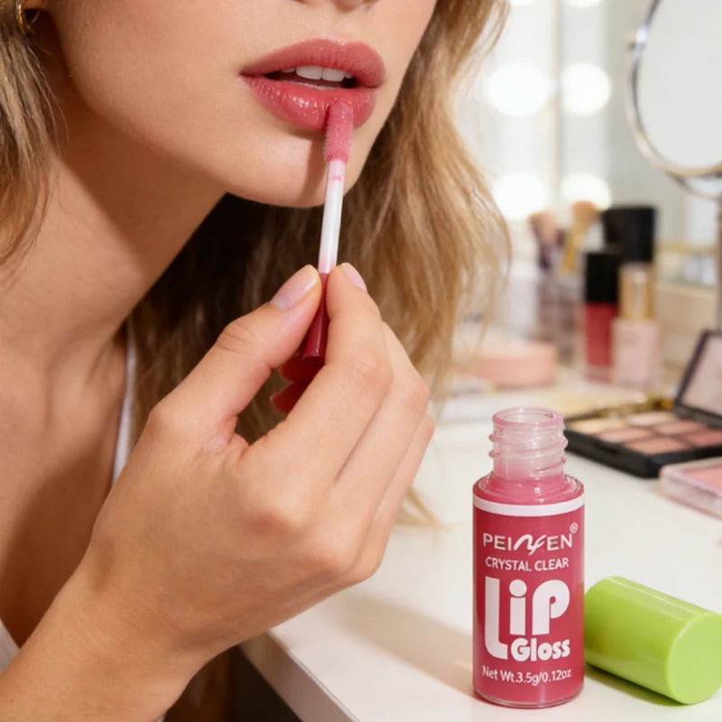 Hydrating Crystal Lip Gloss Set for Smooth Lips