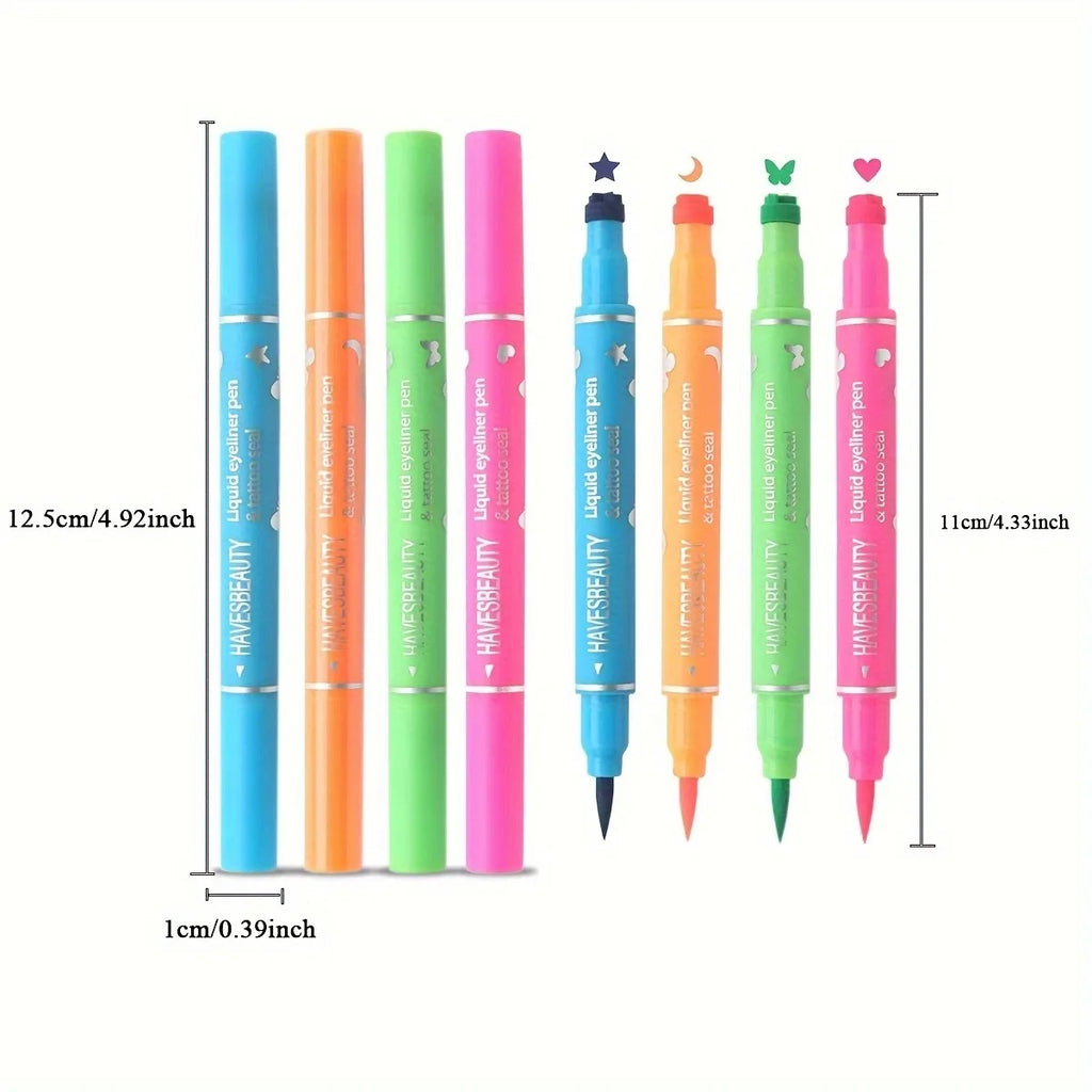 Double-Ended Stamp and Liquid Eyeliner Pen Set