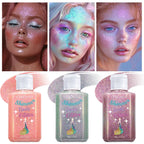 Waterproof Body Shimmer Glitter Gel for Face and Body