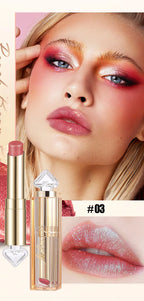 Long-Lasting Pearlescent Color-Changing Lipstick