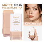 Matte Foundation Stick with Built-in Blending Brush