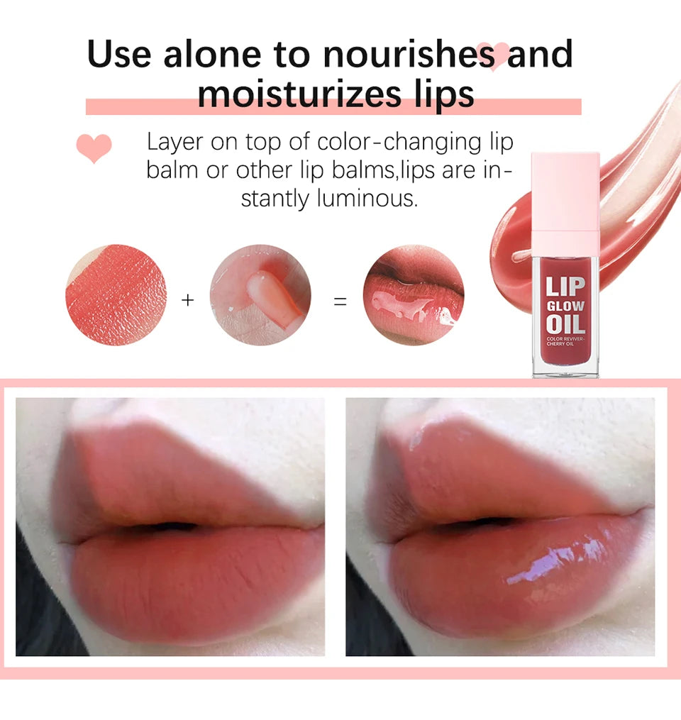 Hydrating Mirror-Finish Lip Glow Oil
