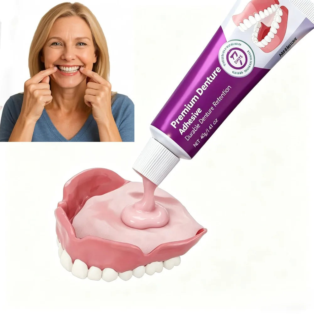 Denture Adhesive Cream for Secure Long-Lasting Hold - 2