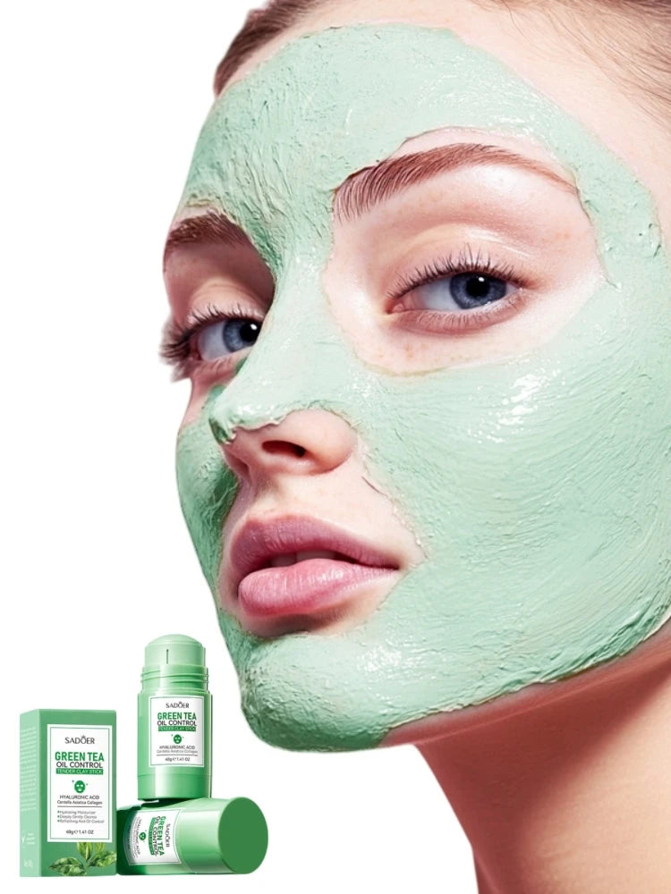 Deep Cleansing Mugwort Oil Control Face Mask Stick - 8