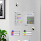 Magnetic Acrylic Dry Erase Refrigerator Message Board