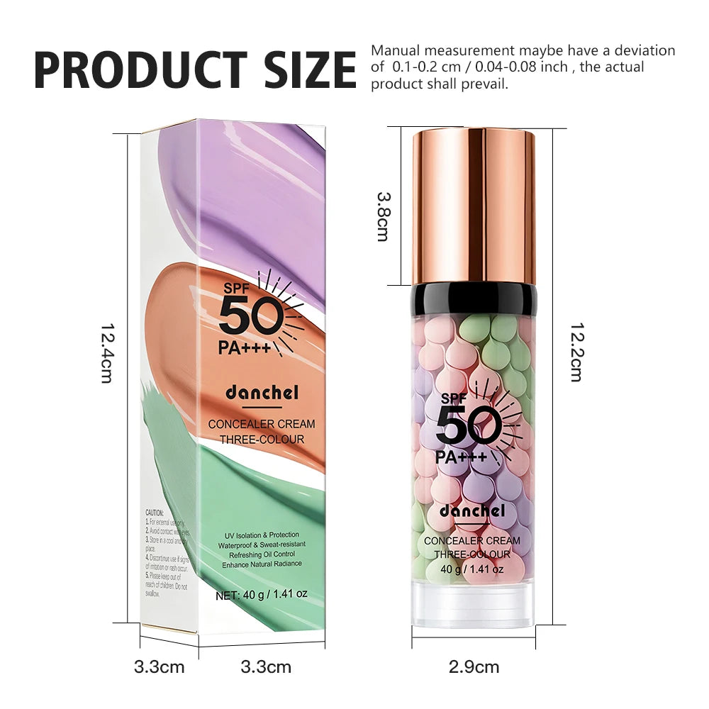 3-in-1 Color Correcting Makeup Primer with SPF 50 - 15